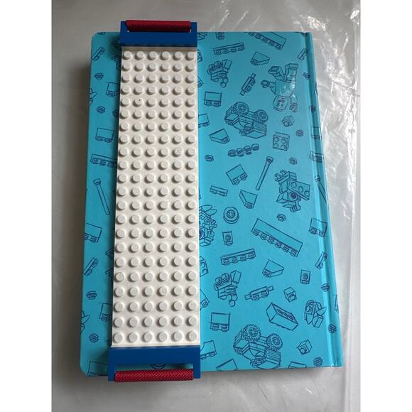 LEGO Hardcover Journal Stationery with Band Blue Building Bricks adaptable book - Picture 10 of 12